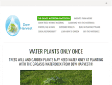 Tablet Screenshot of dewharvest.com